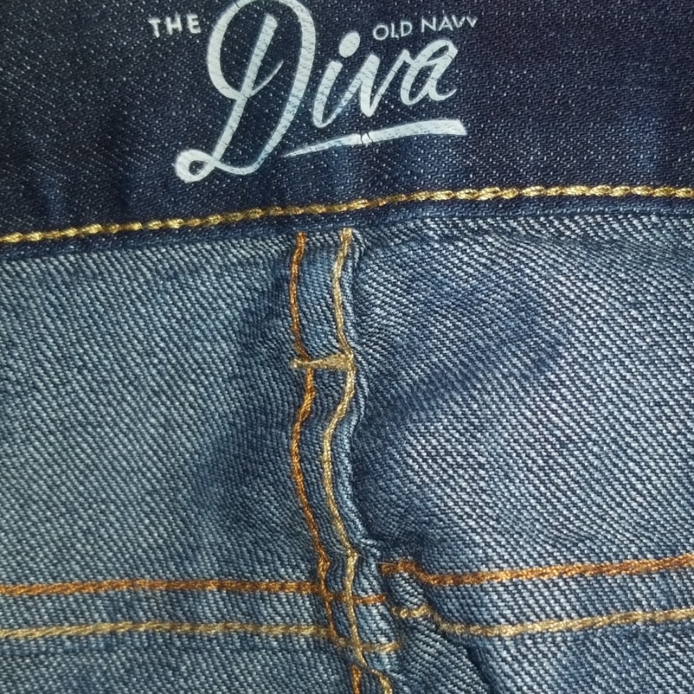 Dark denim old navy shorts